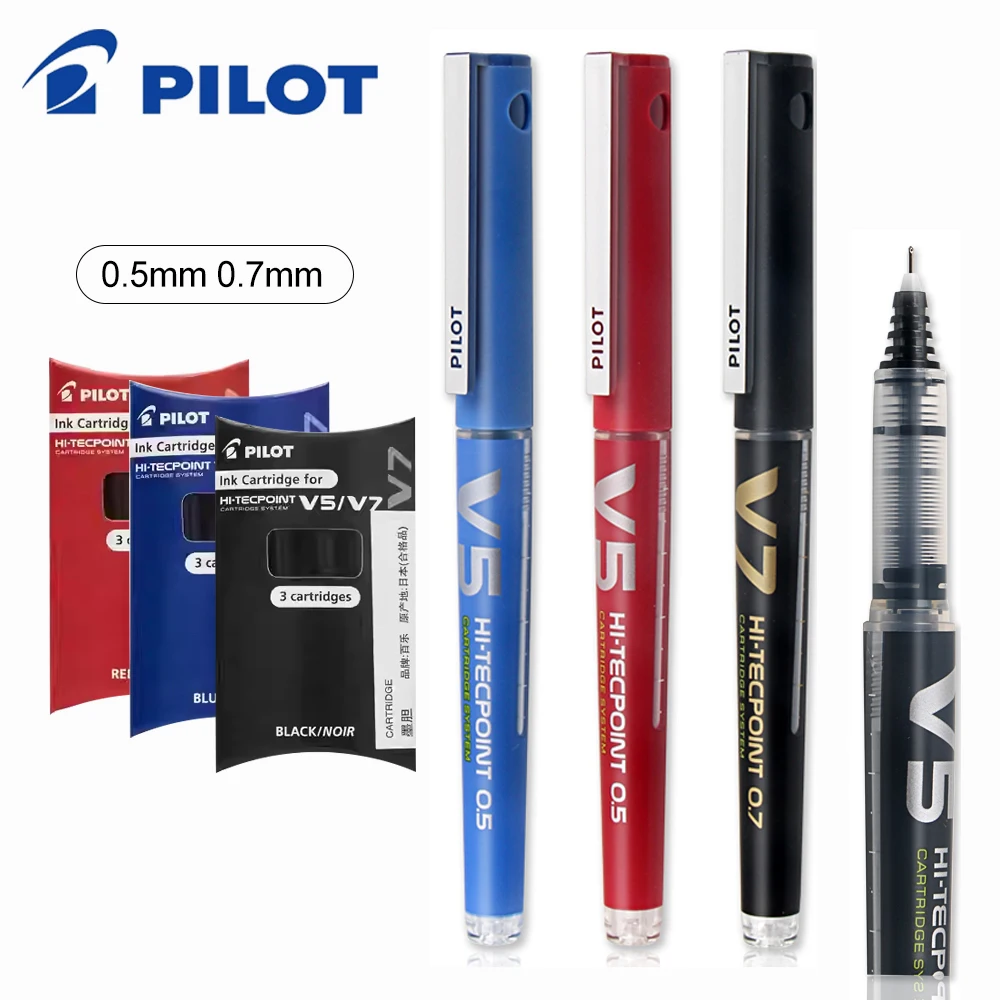 Office Tech Accessories - Jepang Pilot V5/V7 Pena Gel Cairan