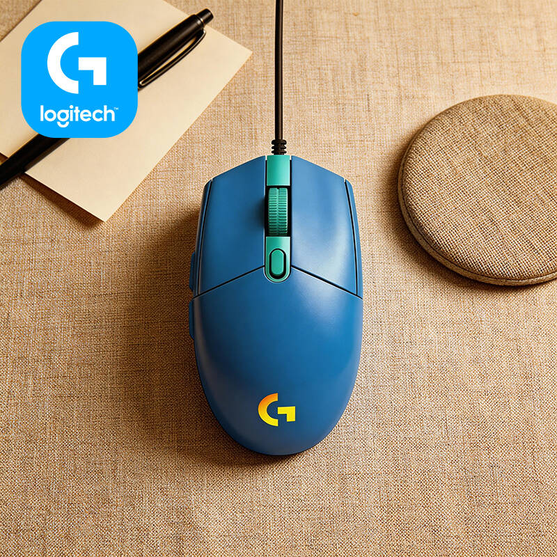 Logitech Mouse G203 - Logitech G203 Mouse Berkabel untuk Gaming
