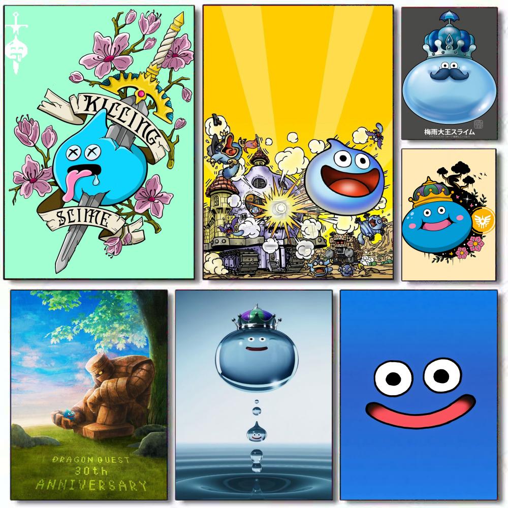 Poster D-Dragon Quest Slime St - Office Quest ulasan dan harga