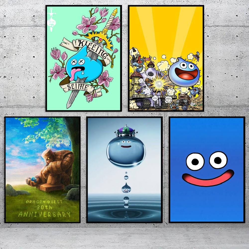 Poster D-Dragon Quest Slime St - Office Quest ulasan dan harga