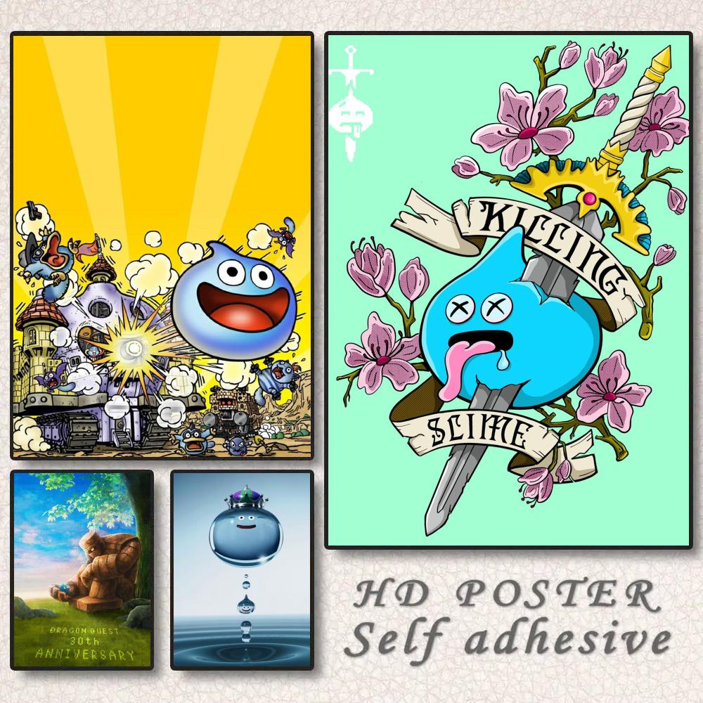 Poster D-Dragon Quest Slime St - Office Quest ulasan dan harga