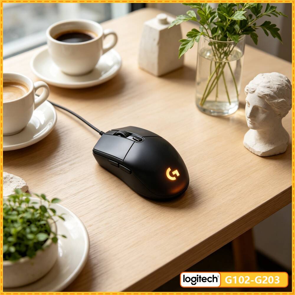 Mouse Gaming Logitech G203 200 - Logitech Mouse G203 ulasan dan harga