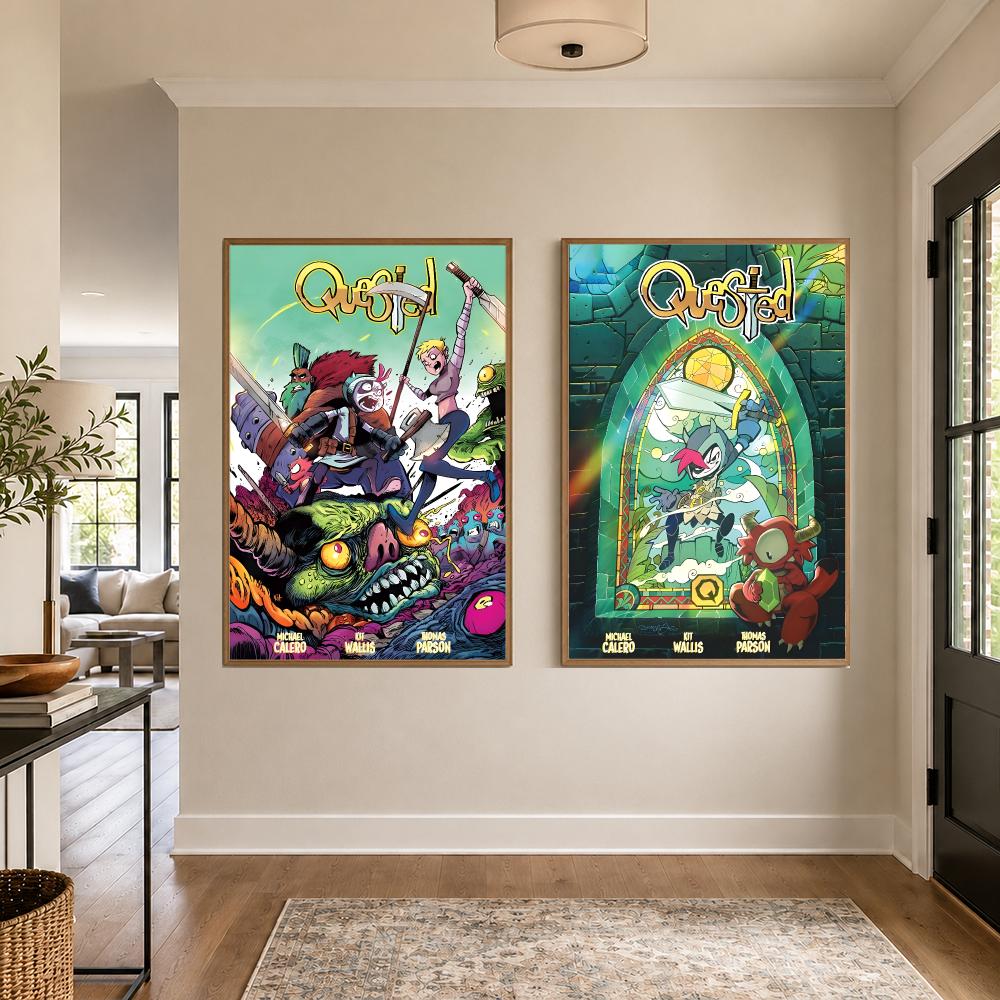 Poster Seni Dinding Grafis Bra - Office Quest ulasan dan harga