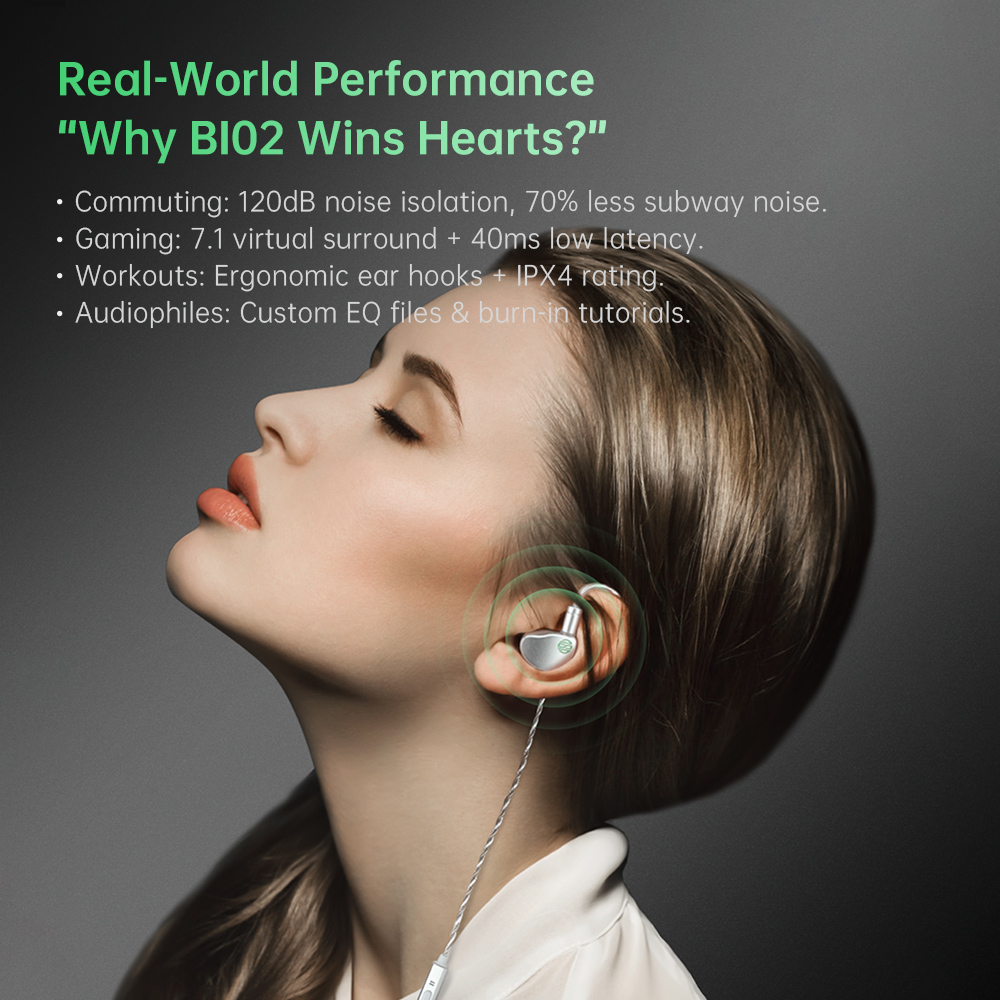 Earphone Soratune BI02 HiFi, O - Office Tech Typing ulasan dan harga
