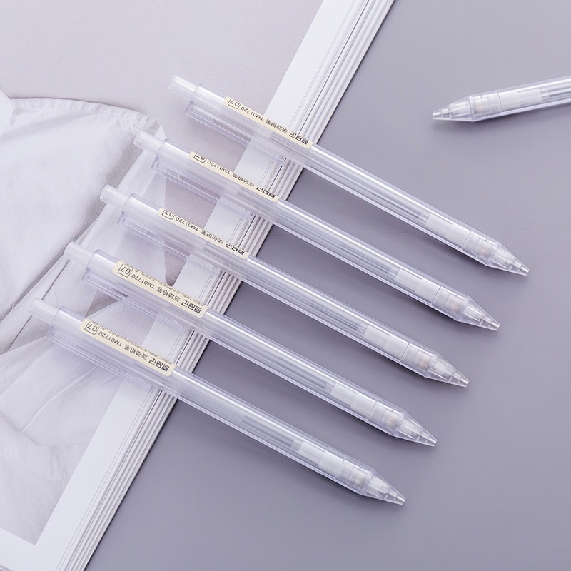 5 Buah/Set Pensil Mekanis Puti - Office Tech Accessories ulasan dan harga