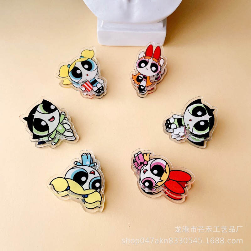 6 Buah Klip Akrilik Kawaii The - Office Tech Accessories ulasan dan harga
