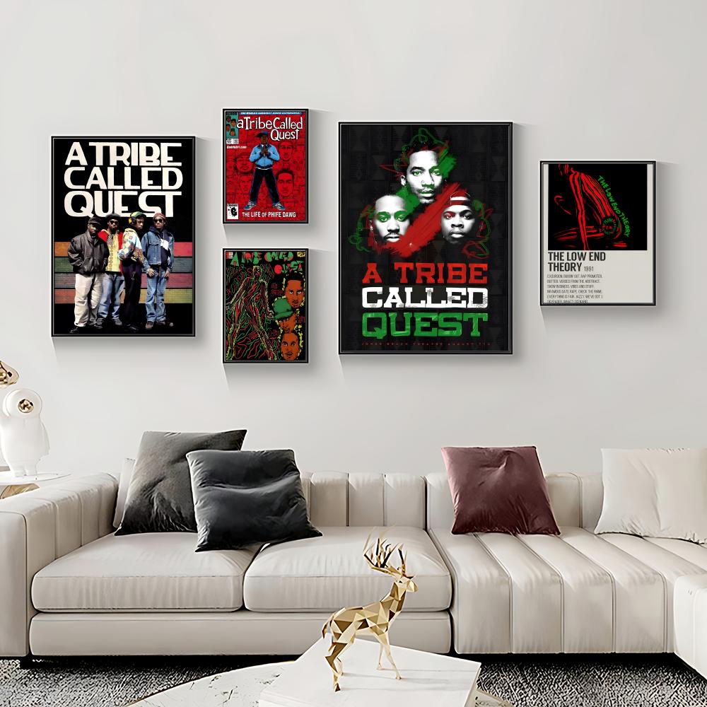 Poster Album Band A Tribe Call - Office Quest ulasan dan harga