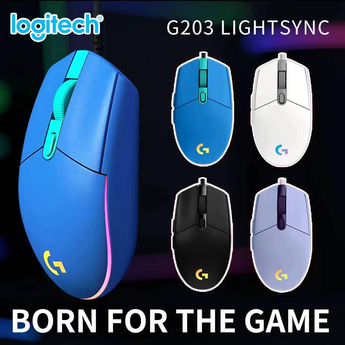 Mouse Gaming Logitech G203 800 - Logitech Mouse G203 ulasan dan harga